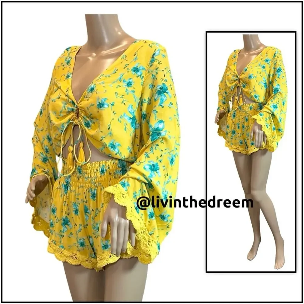WINSTON WHITE BIANCA ROMPER SZ M $179 - Picture 4 of 13